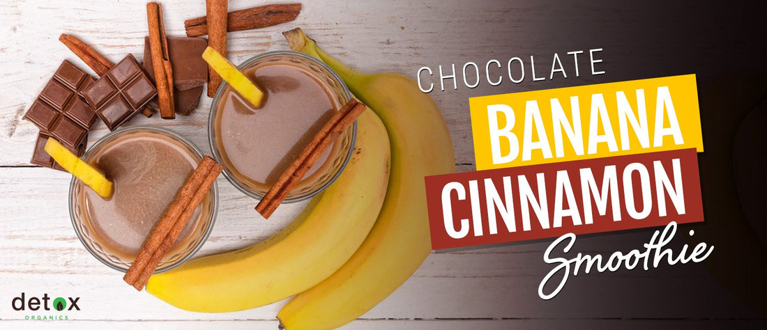 Chocolate 🍫  Banana 🍌 Cinnamon Smoothie