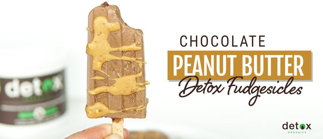Chocolate PB Detox Fudgesicles