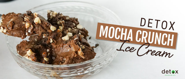 Detox Mocha Crunch Ice Cream