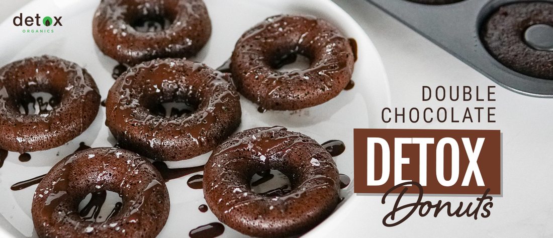 Double Chocolate Detox Donuts